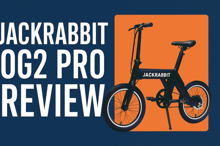 JackRabbit OG2 Pro Review Thumbnail – Compact 30 lb Electric Micro eBike for City Commuters